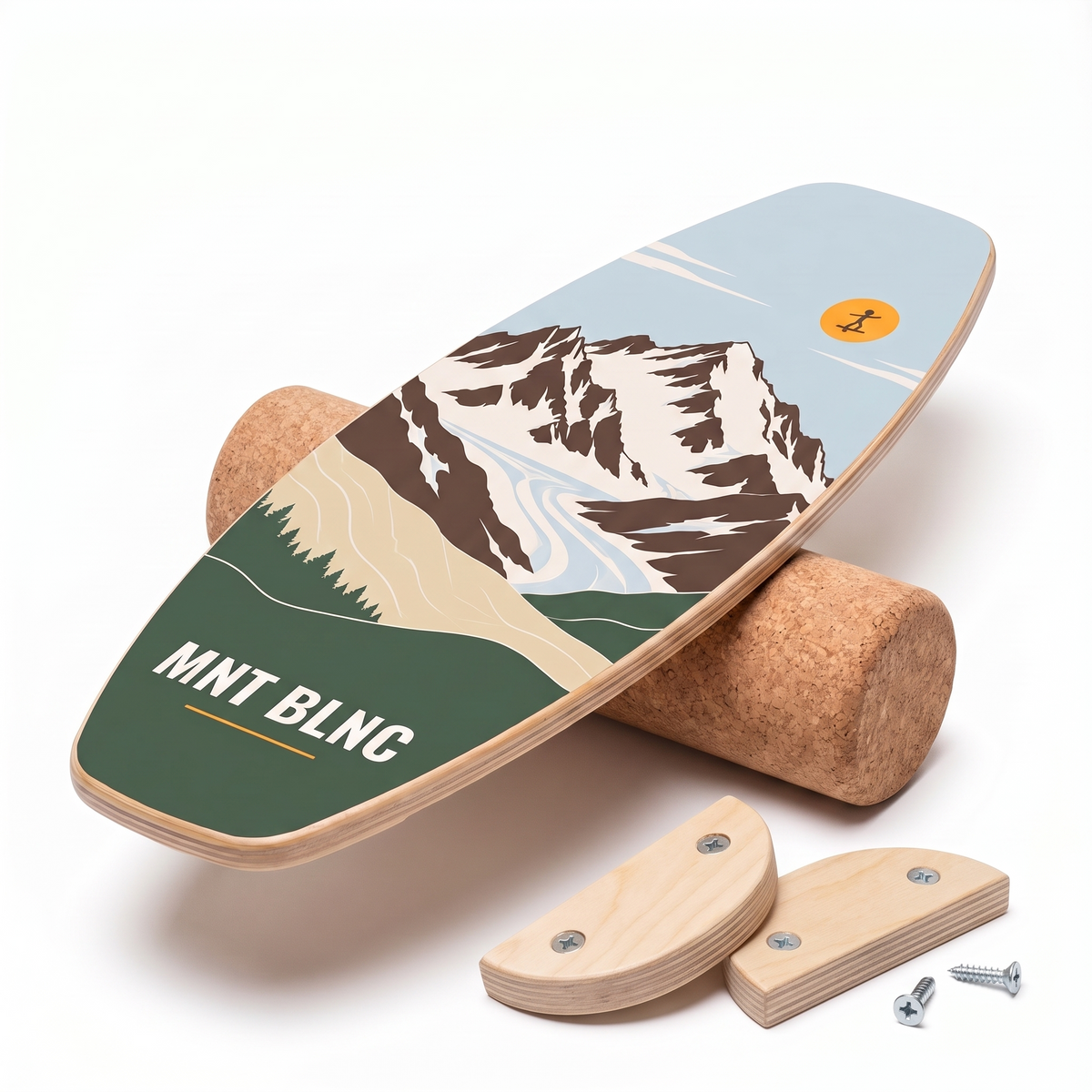 BLNC Balance Boards - ALPINE COLLECTIE - Inclusief Roller en Board Stoppers