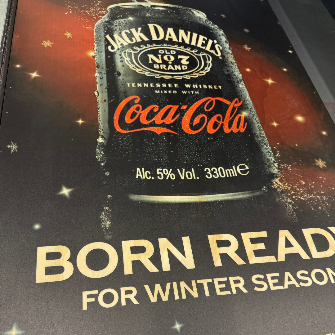 Cornhole Set met Eigen Design (Test Tjarco) Cornhole sets Wicked Wood Games