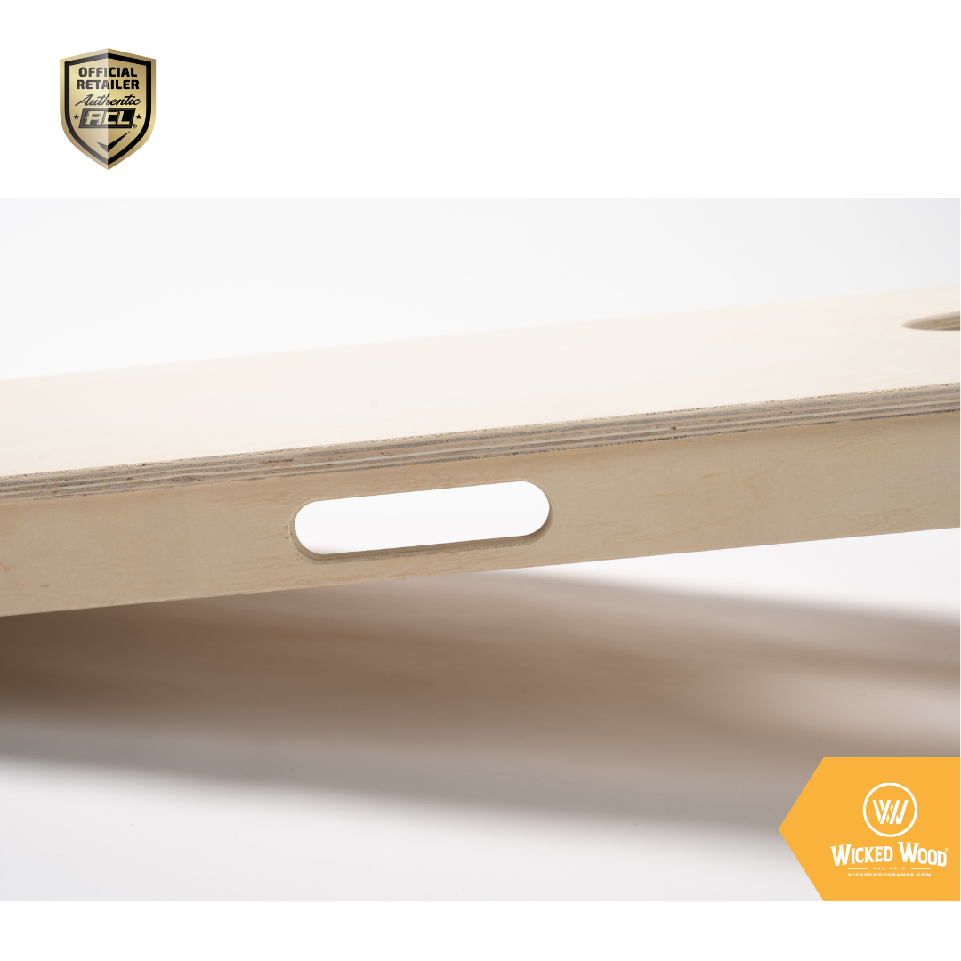 HIPPY - Cornhole Set - 2 board / 2x4 zakjes Cornhole sets Wicked Wood Games