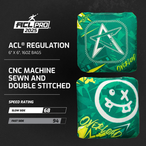 OVERLOAD 2025 - ACL PRO - 1x4 Cornhole Bags Cornhole Bags AllCornhole