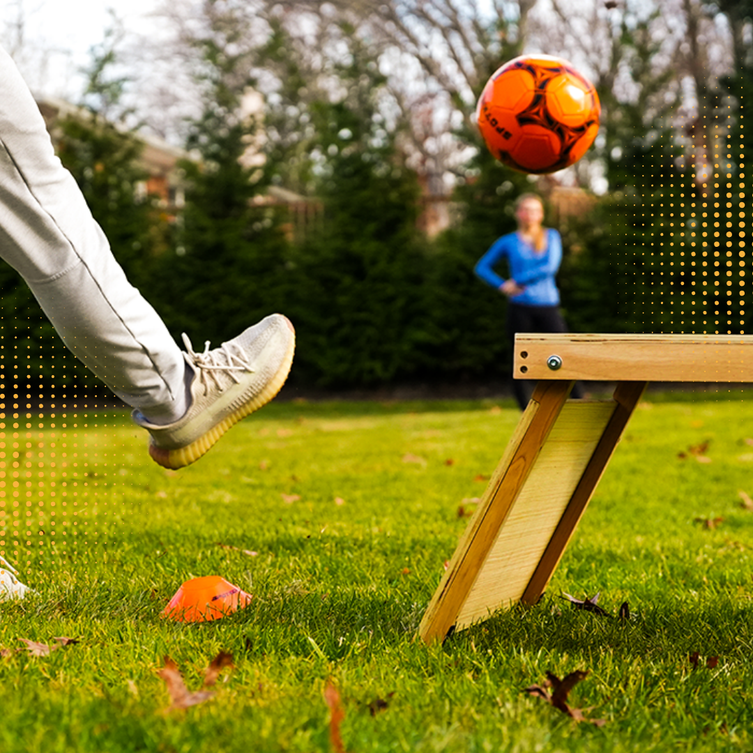 Custom Spotkick - Complete Set Eigen Design - Inclusief 2x boards / Voetbal / Draagtas Cornhole sets Spotkick