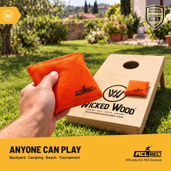 1x4 Cornhole Bags - Double Sides - ACL REC - Granulaat vulling