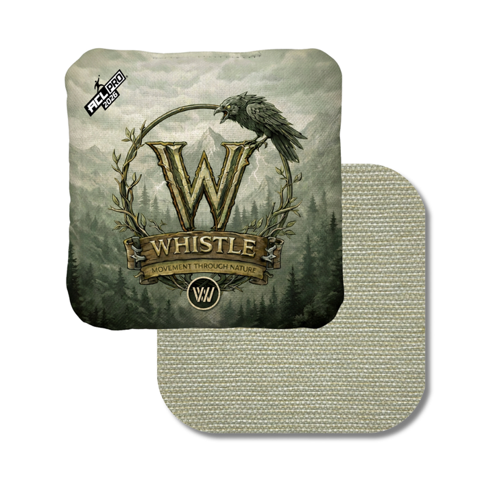 Wicked Wood - WHISTLE - ACL Pro Series - 2026 Cornhole Bags Wicked Wood Games Green