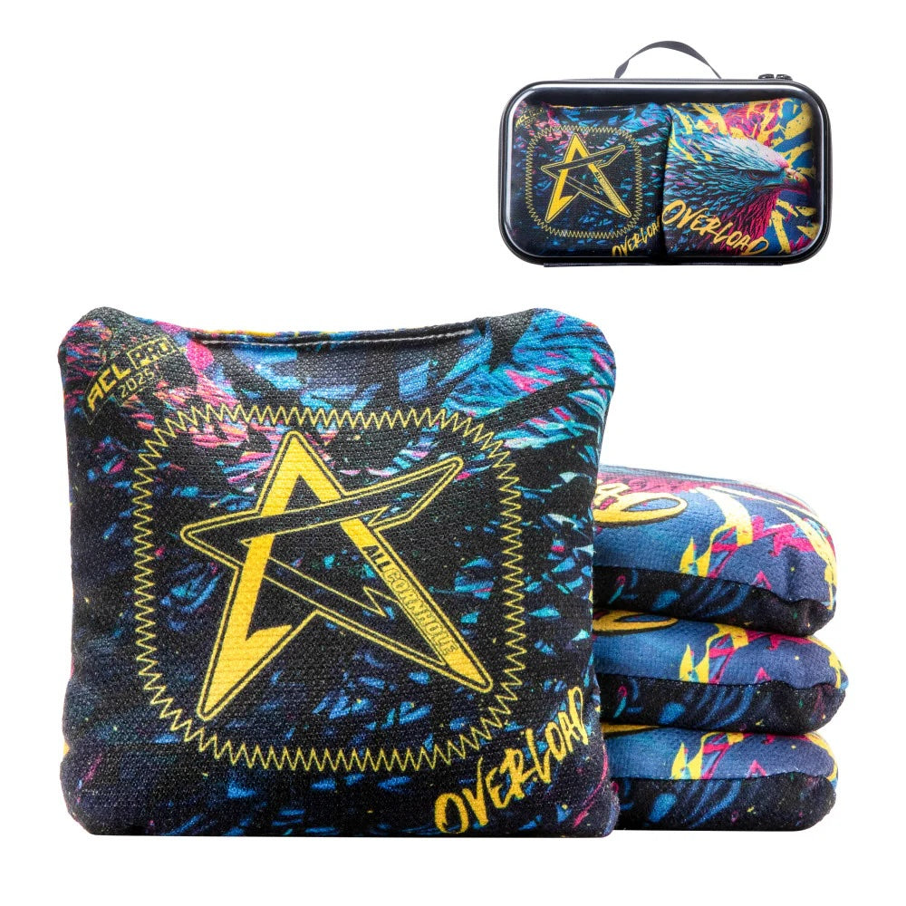 ACL PRO Cornhole Bags – OVERLOAD 2025 – 1x4 Set