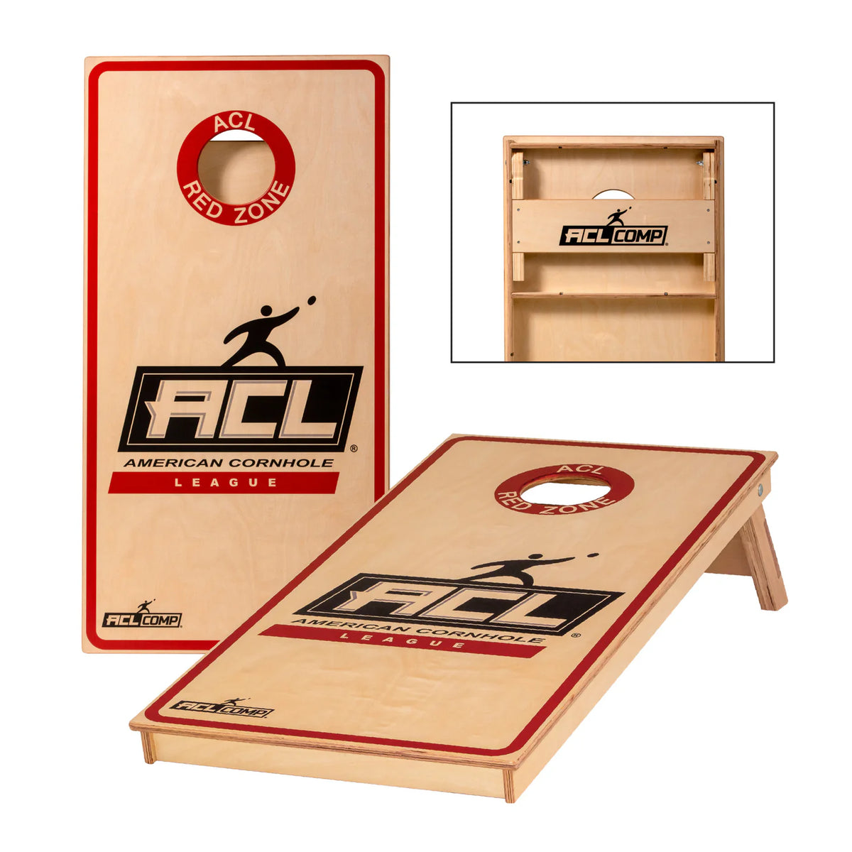 Official ACL Comp Cornhole Set by Wicked Wood Games