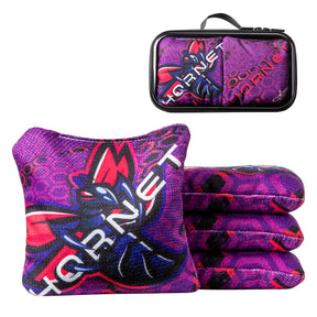HORNET 2025 - ACL COMP - 1x4 Cornhole Bags Cornhole Bags AllCornhole Indigo Purple - Incl Hard Case