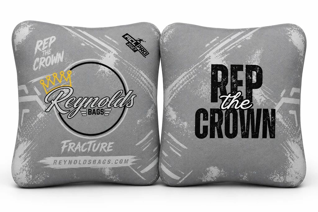 Reynolds Fracture Orange - ACL Pro 2027 Cornhole Bags