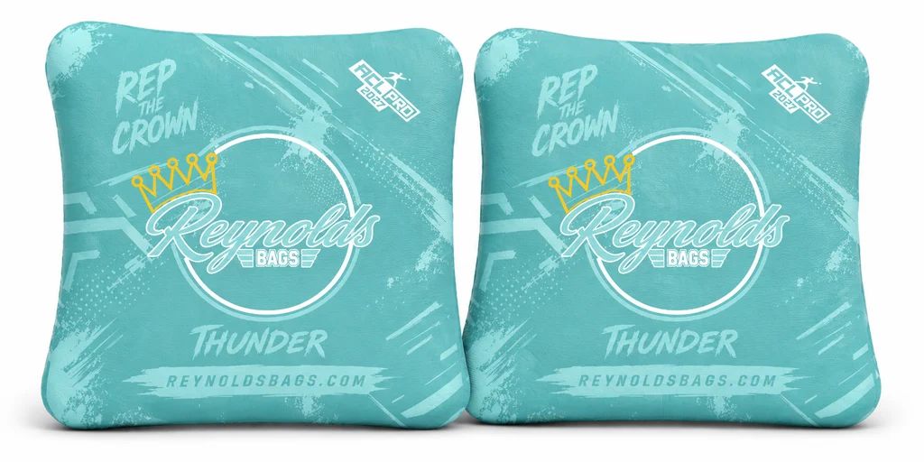 Reynolds Thunder Eggshell White - ACL Pro 2027 Cornhole Bags