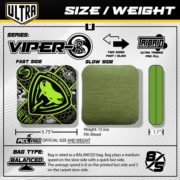 Ultra Viper RS Green - ACL Pro 2027