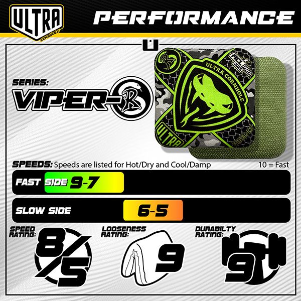 Ultra - Viper RS - 2027 - Pro Bags Cornhole Bags Ultra Cornhole